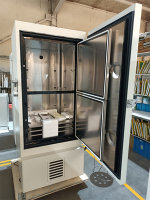 De Koelkastijskast van de 408 Liter ultra Lage Koude Diepvriezer voor Hopsital-Laboratoriummateriaal Minus 80 Celsius-Graad