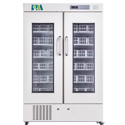 kwaliteit  4 Degree 658 Liters R134a Hospital Blood Bank Refrigerators For Blood Sample Storage fabriek
