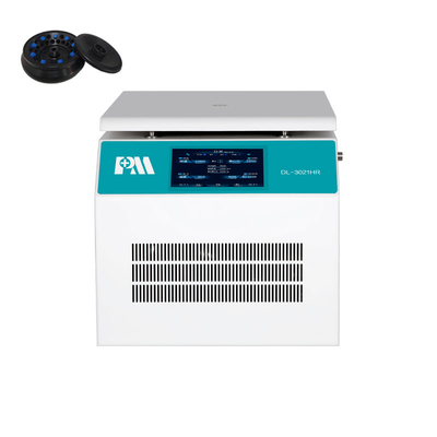 Benchtop hogesnelheidskoelcentrifuge met rotor met vaste hoek