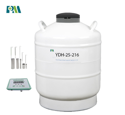 Tank van de de Bevrachtersstikstof van PROMED de Droge voor Cryogene Steekproefvervoer ydh-25-216