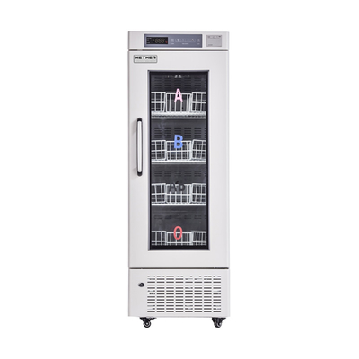 208L Innovatieve 4 graden bloedbank koelkast met precieze koeling
