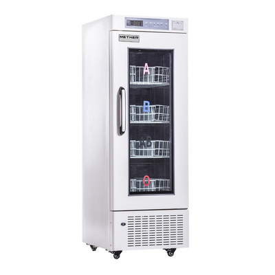 208L Innovatieve 4 graden bloedbank koelkast met precieze koeling