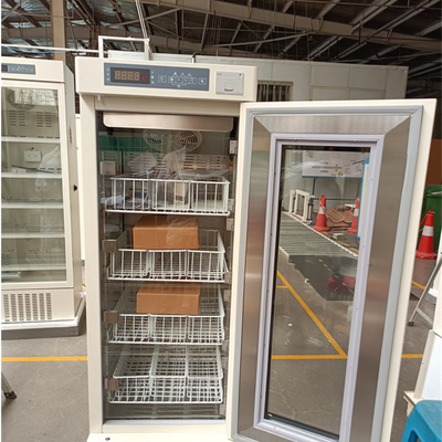 4 graden efficiënte bloedbank koelkast met verwarming glazen deur