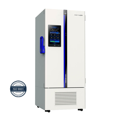 Direct koelen Energiebesparende ultra lage temperatuur vriezer (340 liter) roestvrij staal -86°C vriezer voor laboratorium &
