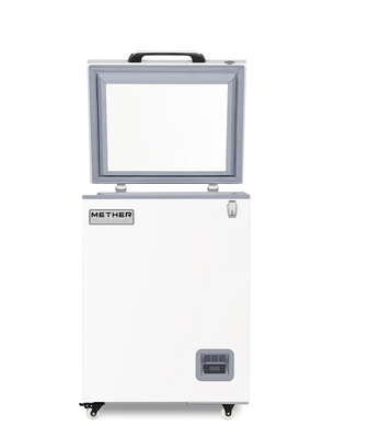 Minus 60°C Mini Draagbare Energiebesparende Cryogene Borstvriezer met Schuimende Deur