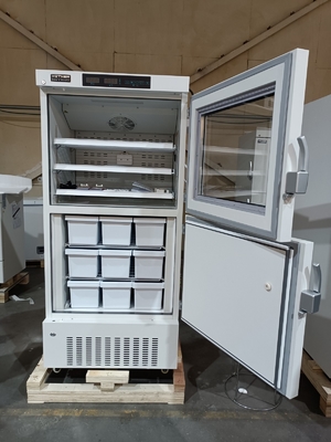 -40°C Medische diepvriezer. Biomedische diepvriezer met twee kamers voor laboratorium en klinische opslag.