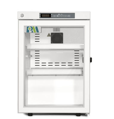2-8 Deur van Mini Fridge Refrigerator With Glass van de graadpromed 60L de Medische Rang