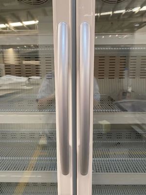 Hoog - de Deurapotheek van het kwaliteits Dubbele Glas en Laboratoriumijskast met de LEIDENE Binnenlandse Lichte Grootste Capaciteit van 656L