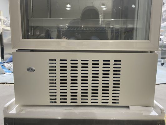 De Apotheek Medische Ijskast van de microprocessorcontrole 316L met de Enige Auto Hoge Vorst van de Glasdeur - kwaliteit